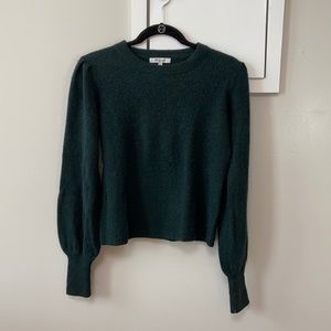 Madewell Dark Green Crew Neck Sweater